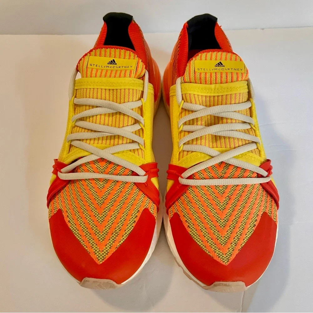 Adidas by Stella McCartney Ultraboost Sneakers Active Orange Fresh Lemon Size 10